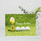 ゴルフボールハッピーイースター(復活卵付き) シーズンカード (スタンド正面)