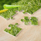 ゴルフボールハッピー父親の日ゴルフパパのグリーン ジグソーパズル (側面)