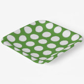 ゴルフボールパターン ペーパープレート (傾斜あり)