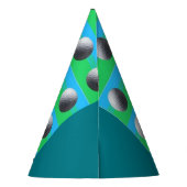 ゴルフボールパーティー帽 パーティーハット (裏面)