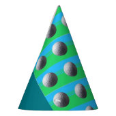 ゴルフボールパーティー帽 パーティーハット (左)