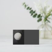 ゴルフボールビジネスカードテンプレートオリジナルphotogra 名刺 (スタンド正面)
