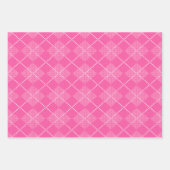 ゴルフボールピンクレディ名門私立校風のズゴルフプレイドおもしろい ラッピングペーパーシート (正面3)