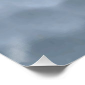 ゴルフボールプリントパターン背景 ポスター (コーナー)