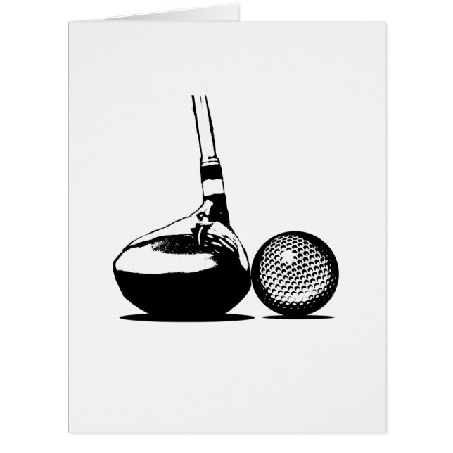 ゴルフボール及びクラブ (正面)