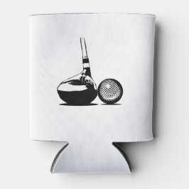 ゴルフボール及びクラブ 缶クーラー