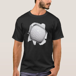 ゴルフボール及び壁紙ゴルファー男性ボーイズGi Tシャツ