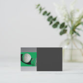 ゴルフボール名刺テンプレート 名刺 (スタンド正面)