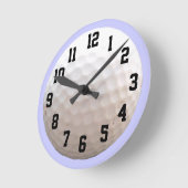 ゴルフボール壁時計 ラウンド壁時計 (傾斜)