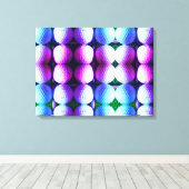 ゴルフボール展延キャンバス印刷 キャンバスプリント (インサイチュ (ウッドフロア))