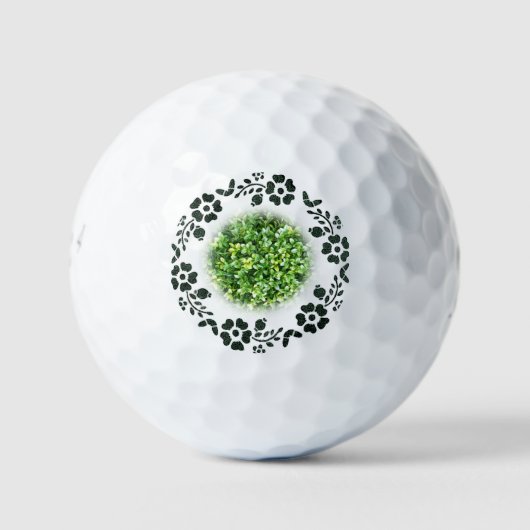 ゴルフボール用架橋石f6 ゴルフボール (正面)