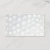 ゴルフボール結婚披露宴エンクロージャ エンクロージャーカード (裏面)