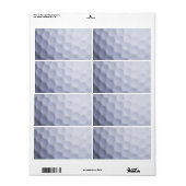 ゴルフボール背景カスタマイズテンプレート ラベル (フルシート)