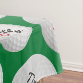 ゴルフボール誕生日パーティー – 50thまたは他の年 テーブルクロス (インサイチュ)