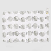 ゴルフボール電位 ゴルフタオル (横)