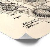 ゴルフボール1902特許アート – オールドピーパー ポスター (角)