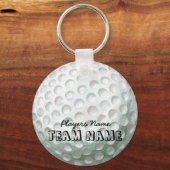 ゴルフボール キーホルダー (正面)