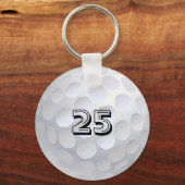 ゴルフボール キーホルダー (正面)