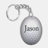 ゴルフボール キーホルダー (正面左)
