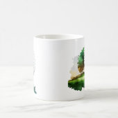 ゴルフボール コーヒーマグカップ (中央)