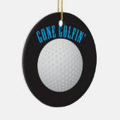 ゴルフボール⛳🎁ゴングゴルファー セラミックオーナメント (右)