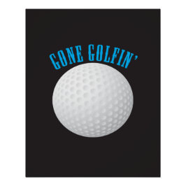 ゴルフボール⛳🎁ゴングゴルファー ポスター