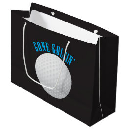 ゴルフボール⛳🎁ゴングゴルファー ラージペーパーバッグ