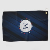 ゴルフボール&スター ゴルフタオル (横)