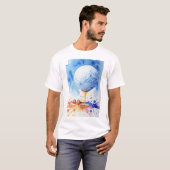 ゴルフボール スプラッシュ ゴルフ Tシャツ (正面フル)