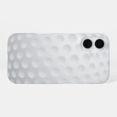 ゴルフボール ⛳🎁  ディンプル iPhone 16ケース (裏面横)