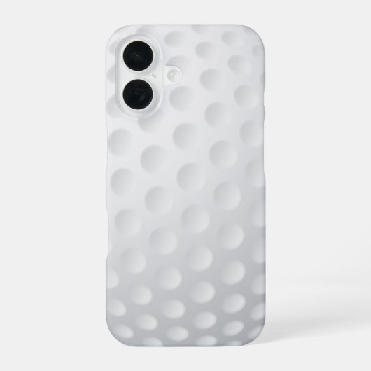 ゴルフボール ⛳🎁  ディンプル iPhone 16ケース (裏面)