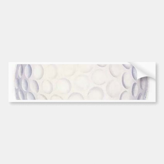 ゴルフボール バンパーステッカー (正面)