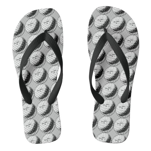 ゴルフボール ビーチサンダル (フットベッド)