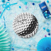 ゴルフボール ペーパープレート (パーティー)