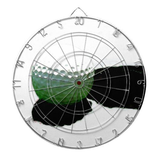ゴルフボール&ホール ダーツボード (正面)