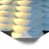 ゴルフボール ポスター (角)