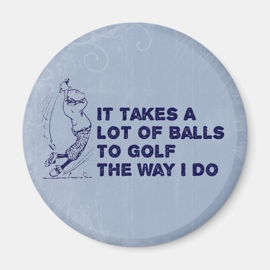 ゴルフボール マグネット (正面)