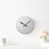 ゴルフボール ラウンド壁時計 (ホーム)