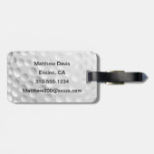 ゴルフボール ラゲッジタグ (裏面横)