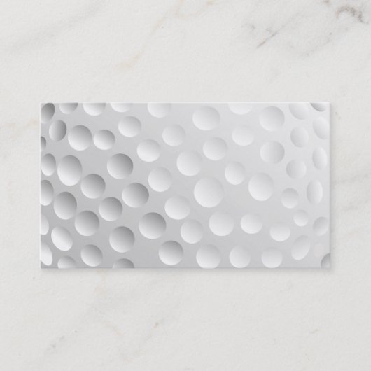 ゴルフボール 名刺 (正面)