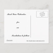 ゴルフボール 案内ポストカード (裏面)