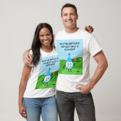 ゴルフボール 誕生日 ジョーク  冗談 グッズ Tシャツ (ユニセックス)