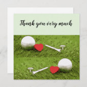 ゴルフボ感謝していールティーの愛でとても多くのゴルフ (正面/裏面)