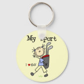 ゴルフマイスポーツTシャツとギフト キーホルダー (正面)