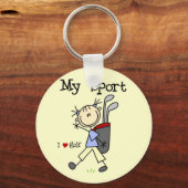 ゴルフマイスポーツTシャツとギフト キーホルダー (正面)