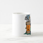 ゴルフマグのゲーム コーヒーマグカップ (中央)