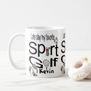 ゴルフマグススポーツ コーヒーマグカップ