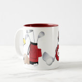 ゴルフマグby SRF ツートーンマグカップ (正面左)