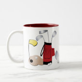 ゴルフマグby SRF ツートーンマグカップ (左)