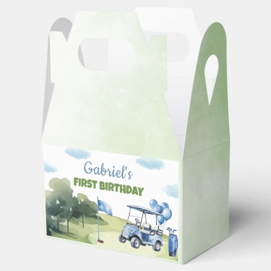 ゴルフミニテーマボーイバースデーパーティーお願いボックス フェイバーボックス (オープン)